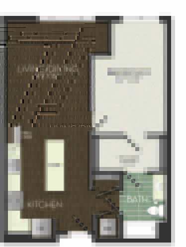 Apartment 616 floorplan